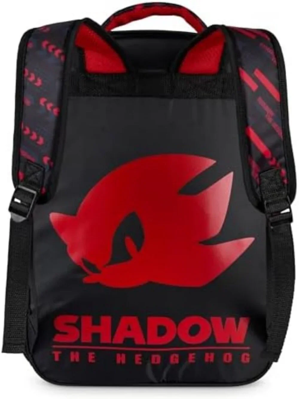 Sonic Hedgehog Backpack for Kids, 16-Inch Schoolbag with Reflective Design